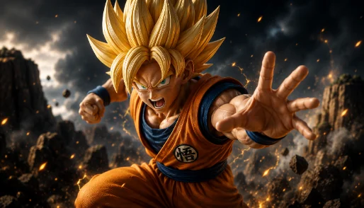 Figure colecionável de Dragon Ball