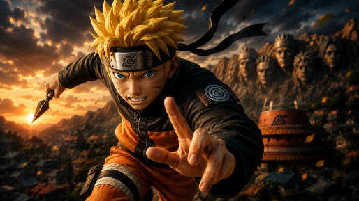 Figure colecionável de Naruto
